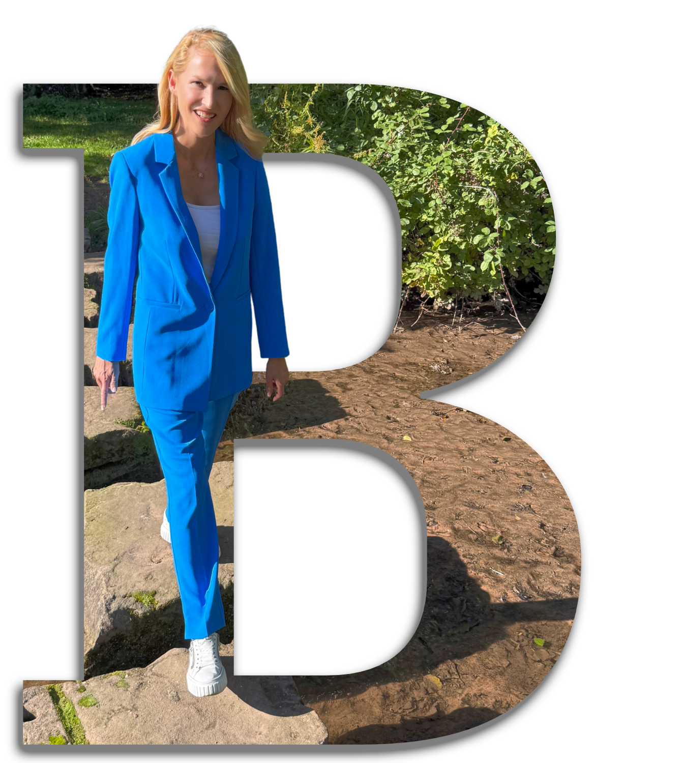 B